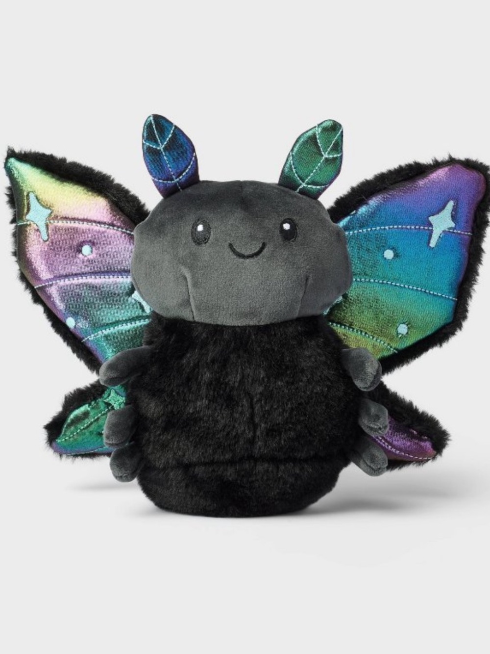7.5" Moth Black Plush - Gigglescape